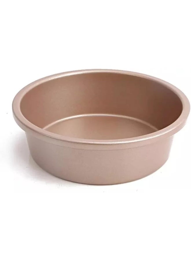 CHEFMADE Chef Made Non-Stick Round Cake Pan, Champagne - Image 1