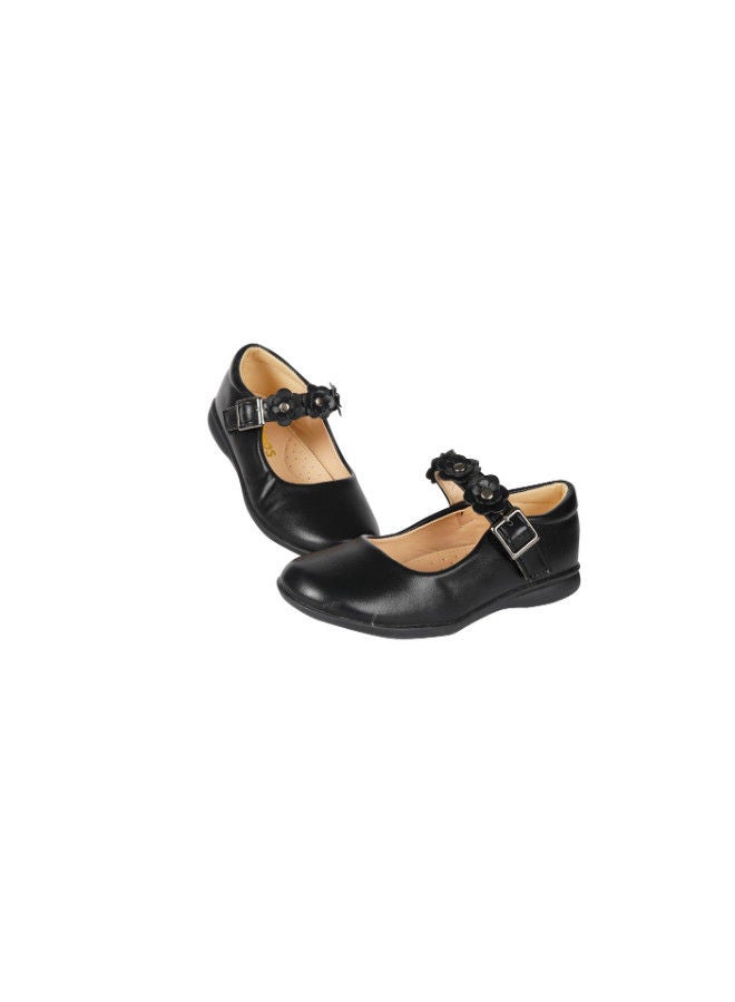 Ninos 103-76 Ninos Girls School Shoes Black 626-08M - Image 2