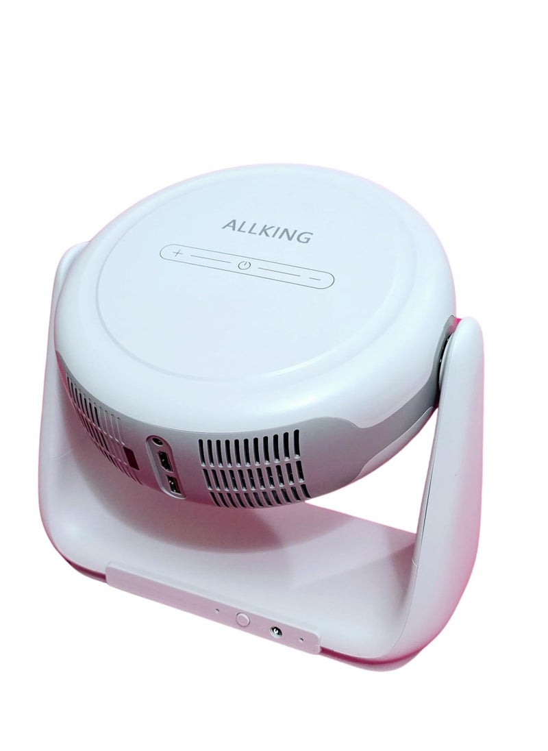 ALLKING Portable Smart Android Projector, Auto Focus, Keystone, 300 ANSI 1080P Full HD, 4K Video Support, WIFI, Bluetooth, Built-in Battery  - Image 5