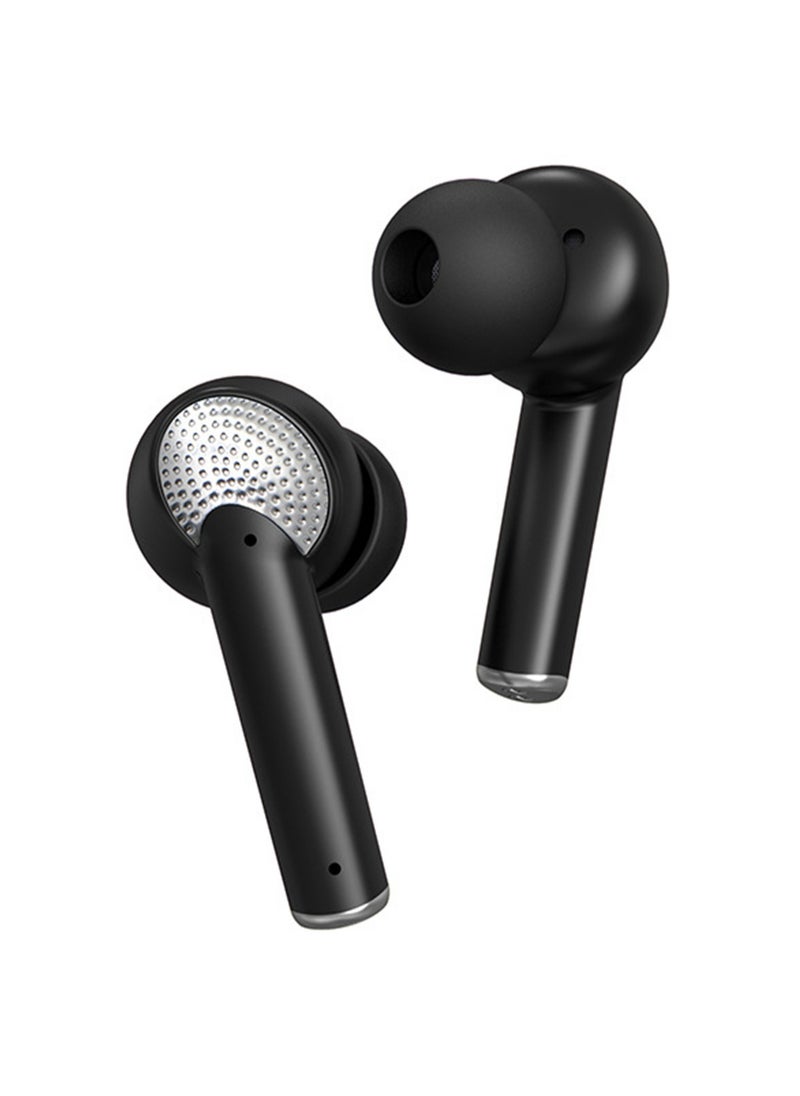 Generic - Wireless Bluetooth 5.3 Earbuds Headphones Stereo TWS In-Ear Earpieces Earphones Noise Cancelling for IOS and Android Black - Image 1