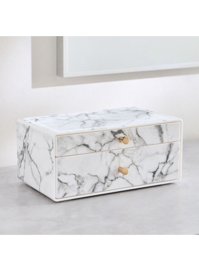 Home Box Magnus 2-Tier Storage Drawer Box with Knobs 23.9 x 11 x 15 cm  - Image 2