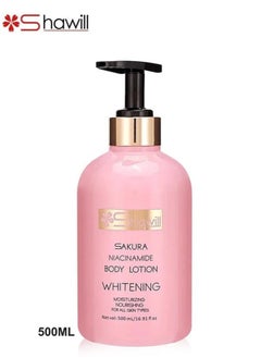 SHAWILL SAKURA NIACINAMIDE BODY LOTION WHITENING 500ML