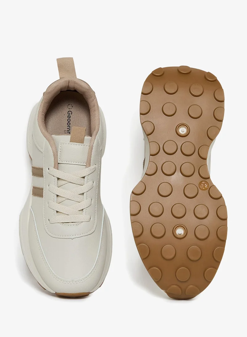 Geoomnii BEIGE GEOOMNII All-Day Comfort with Sports Shoes for Women – Breathable Mesh, Cushioned Insole, Lightweight Feel, Non-Slip Grip, Flexible Fit for Women | Best Price UAE