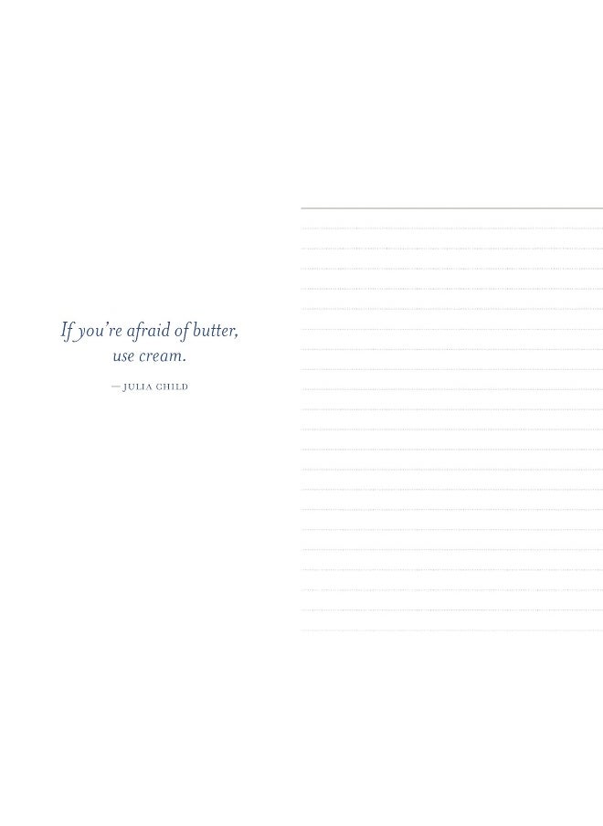 Julia Child Notebooks