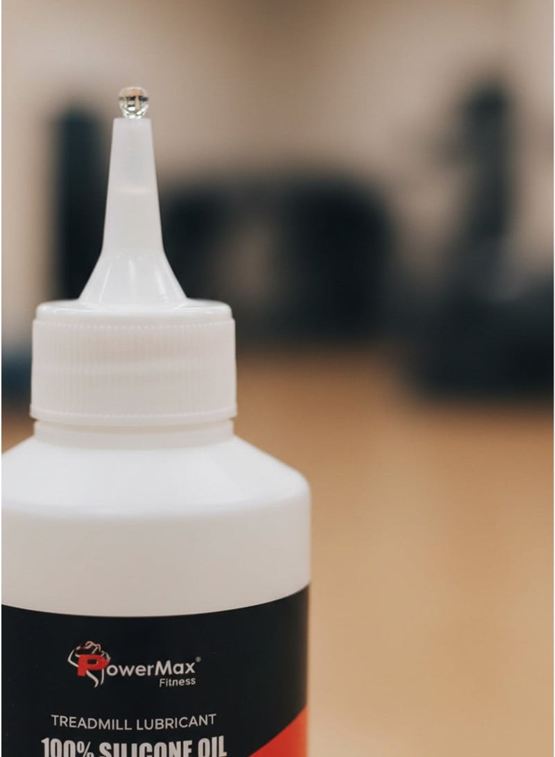 PowerMax 100% Silicone Oil Treadmill Lubricant, 100ml – Non-Toxic and Odorless - Image 5