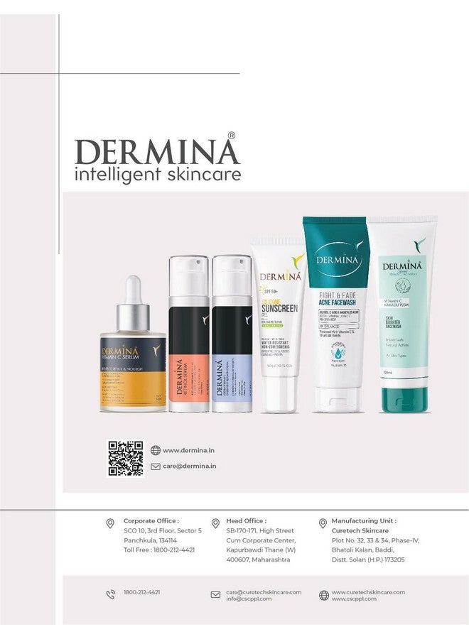 BLUEKITES Dermina Anti Acne Facewash 60gm( Pack of 3) - Image 5