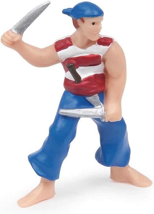 Papo دلاء ميني بابو للقراصنة والقرصان 12 قطعة - Image 3