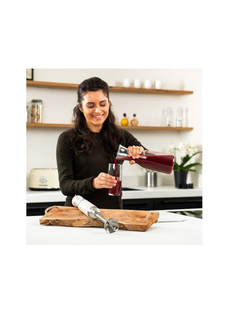 Westinghouse - Retro Series Hand Blender - White | Sleek and Durable Blender for Smooth Blending - Image 1