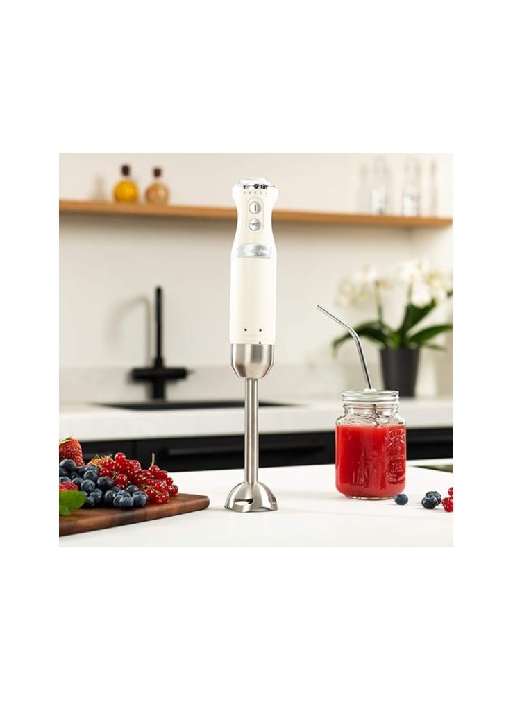 Westinghouse - Retro Series Hand Blender - White | Sleek and Durable Blender for Smooth Blending - Image 1