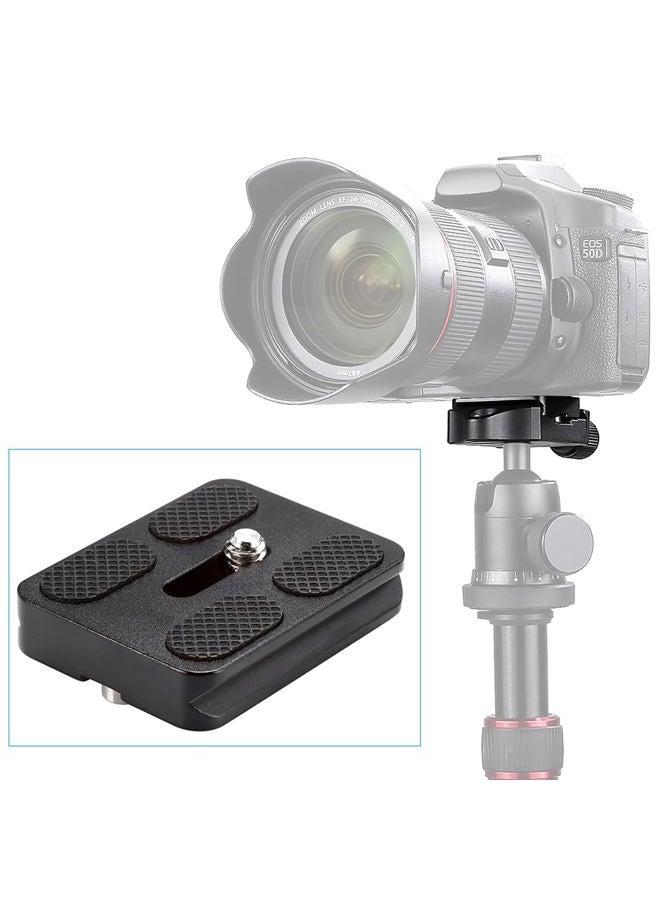Neewer Universal Arca Type Quick Release Plate All Metal with 1/4 Inch Screw Fits Standard Arca Type Clamp for Camera Tripod Ballhead (PU50 50mm) - Image 3