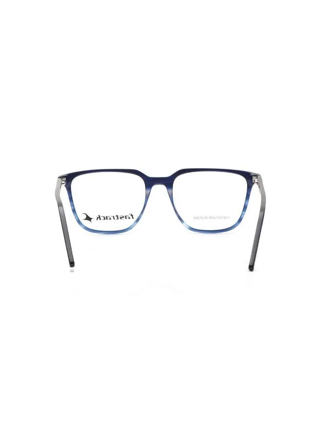 فاستراك نظارة بإطار مربع متدرج باللون الأزرق