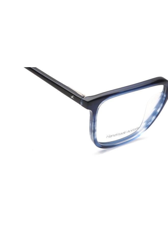 فاستراك نظارة بإطار مربع متدرج باللون الأزرق - Image 5