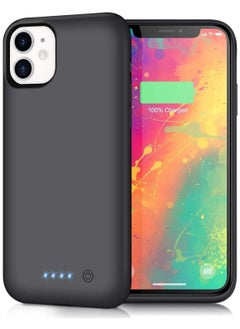 Battery Case for iPhone 11, Newest [4500mAh] Portable Charging Case Rechargeable External Battery Pack Protective Extended Battery Backup Charger Case for iPhone 11 (6.1 inch)