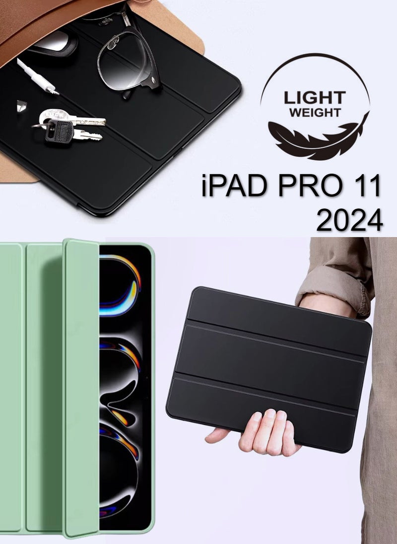 Blueberry Smart Case For iPad Pro 11 Inch Case 2024 with Pencil Holder - Image 4