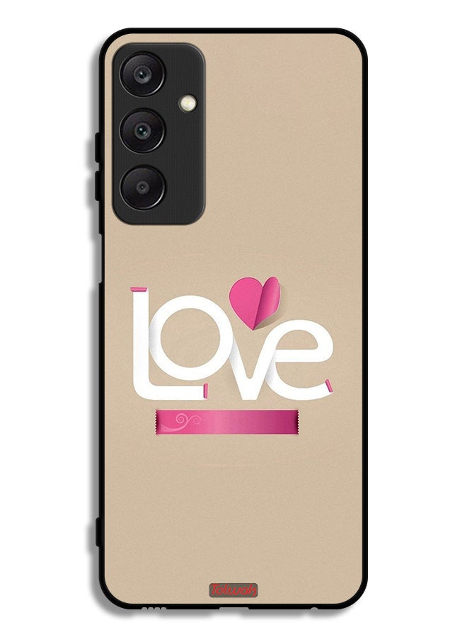 Tolwak Samsung Galaxy A25 5G Protective Case Cover Love Art - Image 1
