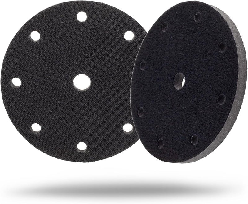 MaxShine Universal Soft Foam Interface Pad – 6" (150mm) Diameter – Extra Cushion for Sanding & Polishing – Hook & Loop Compatible – Enhances Contour Adaptation & Final Finishing - Image 1