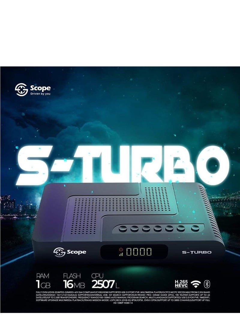 سكوب SCOPE TURBO رسيفر - Image 1