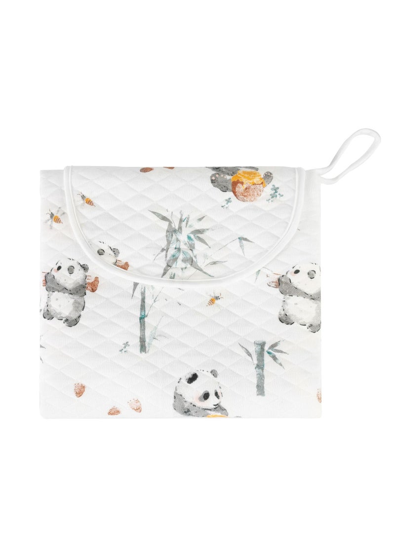General Newborn pure cotton waterproof breathable diaper pad portable for all seasons foldable and easy to store for babies  - Image 2