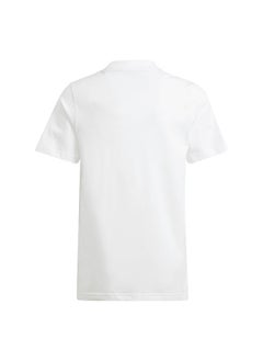 Adidas adidas U Sl Tee White Training T-Shirts 7-8Y  - Image 3