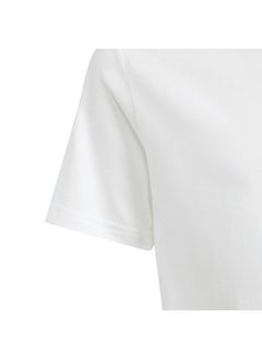 Adidas adidas U Sl Tee White Training T-Shirts 7-8Y  - Image 5