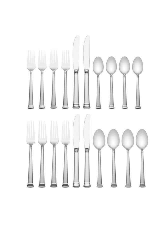 LENOX Lenox Eternal 20-Piece Flatware Set, 3.20 LB, Metallic  - Image 2