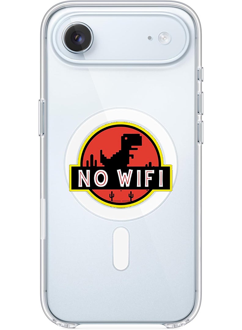 Theodor Magnetic Case for Apple iPhone 17 Air Compatible with MagSafe Wireless Charging, Shockproof Phone Bumper Cover - No wifi - Image 1