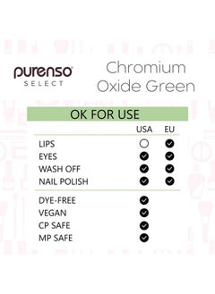 PURENSO Select - Chromium Oxide Green Powder, 15G I For Cosmetic, Candles, Nail Art, Craft Polish, Eye Shadows, Lip Products, Makeup  - Image 5