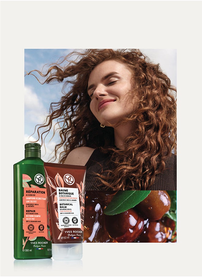 Yves Rocher Repair Restoring Shampoo Sulfate Free Bottle 300 ml  - Image 3