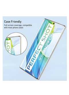 RINCO 2 Pack Soft TPU Screen Protector for Vivo V30/V30 Pro/V29/V29 Pro/V29e/V27/V27 Pro, Flexible Film [Not Glass], Bubble Free, Case Friendly, HD Clear, Easy Installation  - Image 4