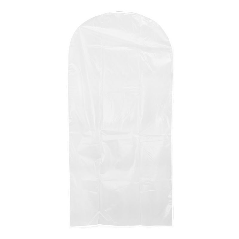 Clothes Dust Cover: Semi-Transparent Odourless PEVA Material - Durable Washable Garment Protector for Home Wardrobe Storage of Dress, Suit, Coat - Image 1