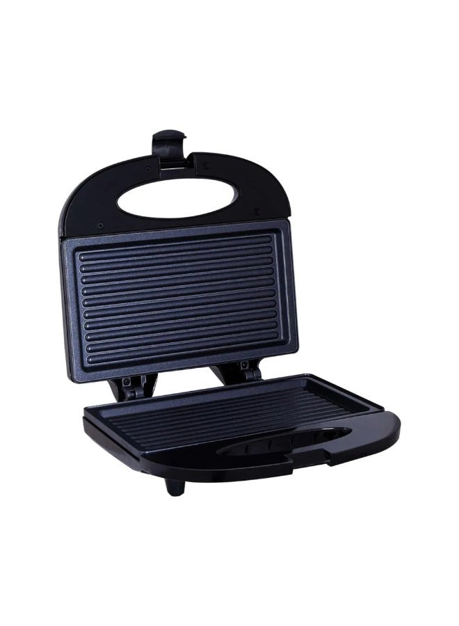 MHB Sandwich Maker - 750W - Black - SW230501 - Image 2