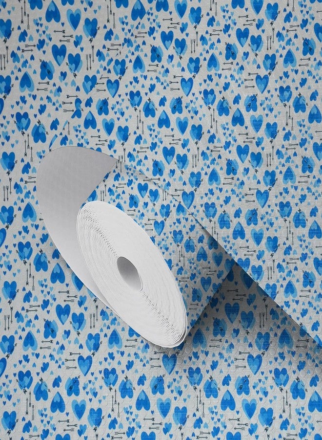 Vocal Store Kitchen Drawer/Cabinet Shelf Mat|PVC Material|Adjustable Size 10 Meter Roll, Blue - MDOJ1-P08-10 - Image 1