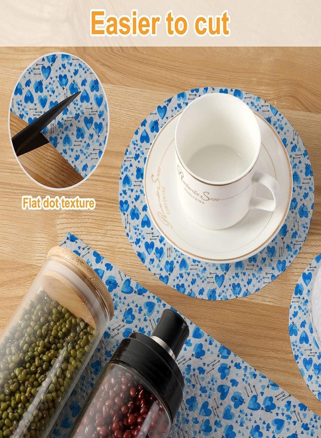 Vocal Store Kitchen Drawer/Cabinet Shelf Mat|PVC Material|Adjustable Size 10 Meter Roll, Blue - MDOJ1-P08-10 - Image 4