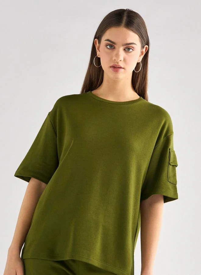 Splash FAV Crew Neck Sweat Top And Jogger