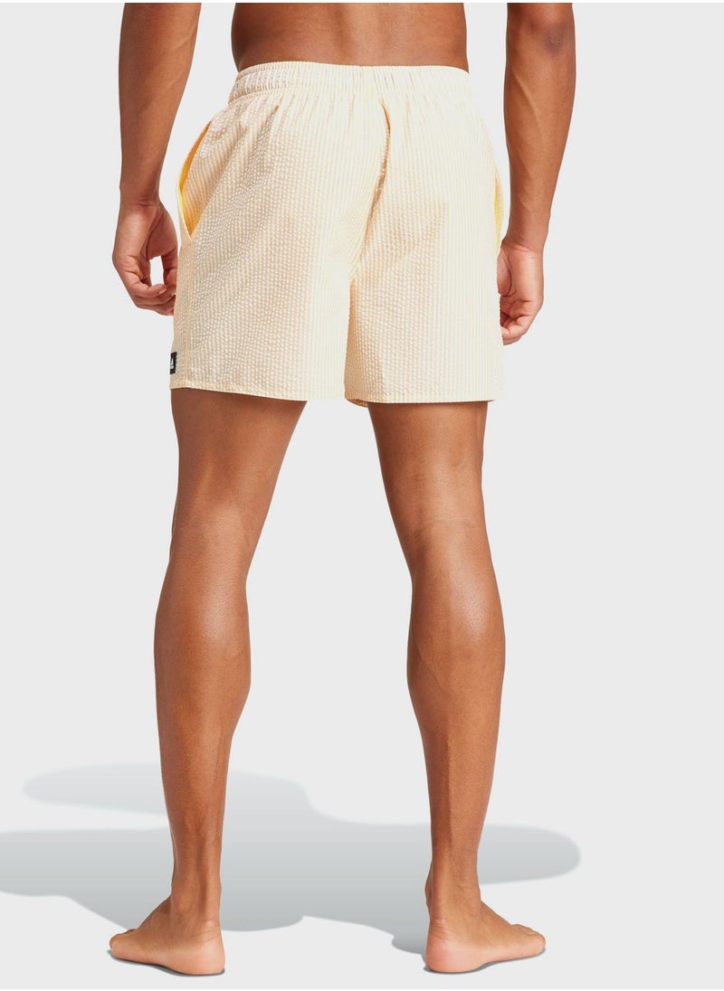 Adidas - Stripy Classic Swimshorts - Image 1