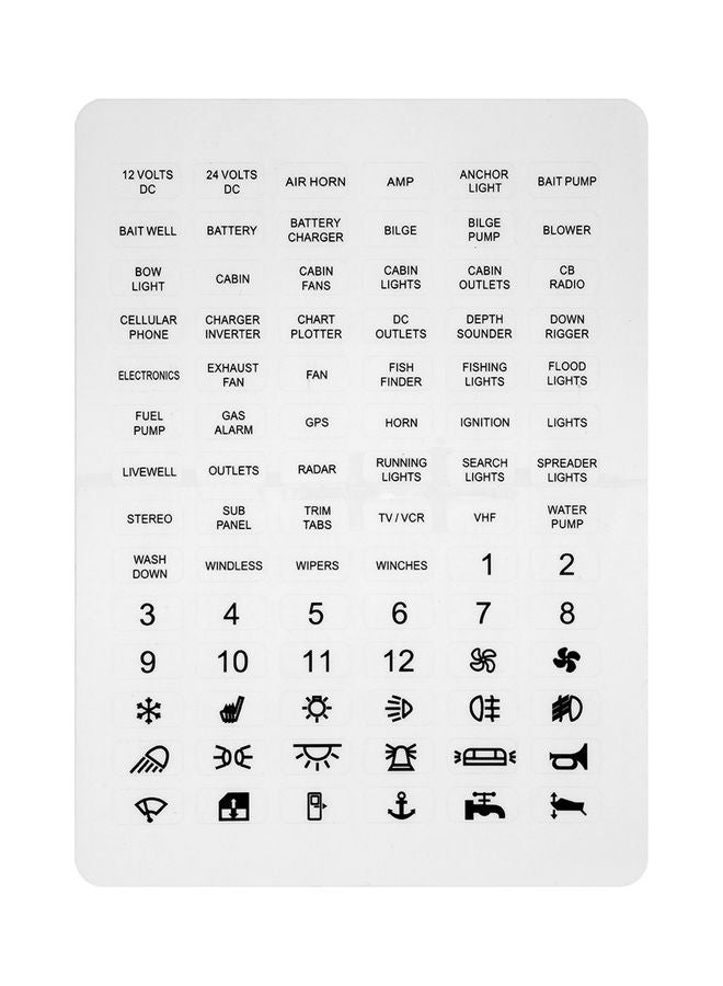 NIBEMINENT 12-Way LED Blade with ATC Fuse Box Negative Bus Bar - Image 2