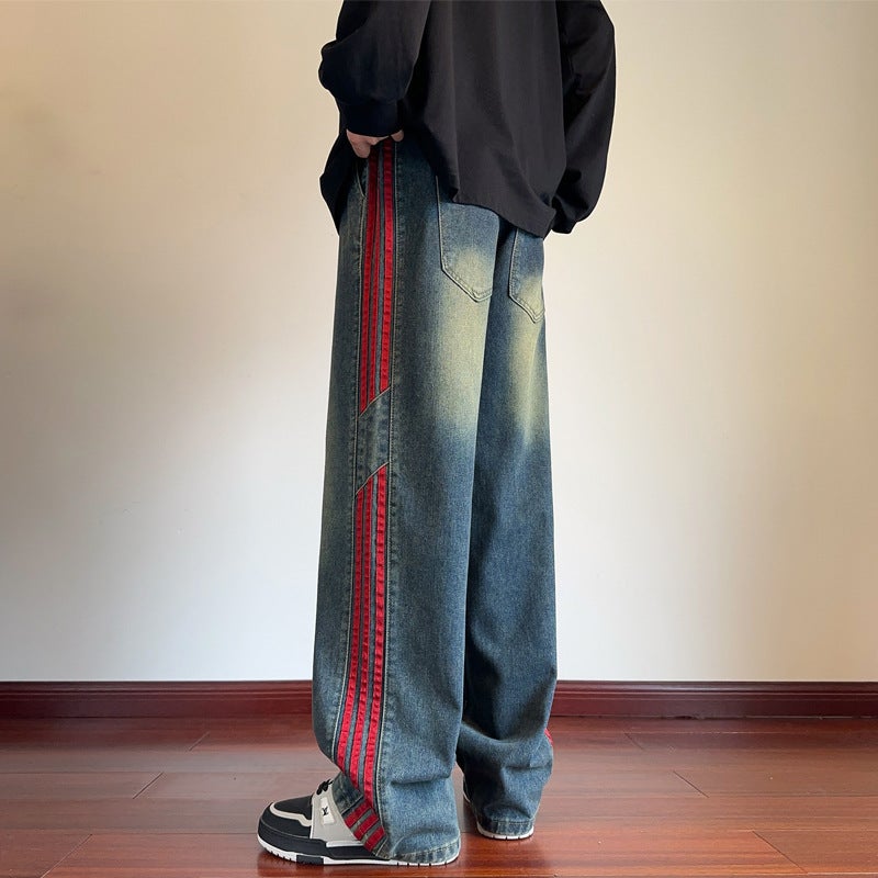 Unisex Casual Daily Denim Jeans - Image 5