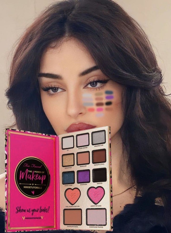 BY 7 Pieces Too Faced Eyeshadow Palette 13 Colors - Image 2