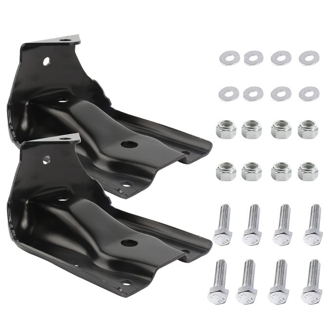 722032 Rear Leaf Spring Bracket Kit Compatible With 19992015 Silverado Sierra 1500 20072009 Escalade Avalanche Tahoe Yukon Rear Leaf Spring Hanger Replace 12474021