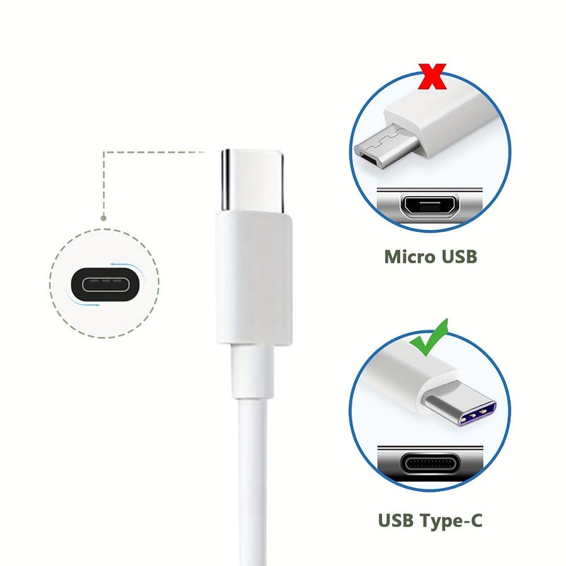 5pcs 0 Musb to Type C Android Phone Charger Cable for Samsung Samsung Galaxy Headphones - Image 4