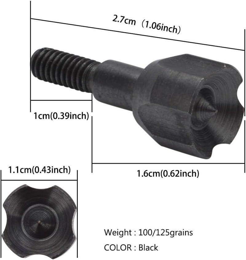TY Archery Broadheads 100 Grain Archery Hunting Small Game Sharp Judo Hammer Crossbow Compound Recurve Bow Arrow Tips - Image 4