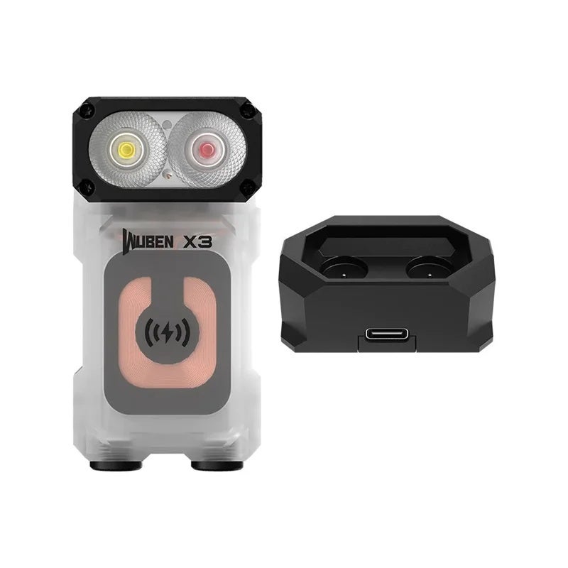 وبين مصباح يدوي Wuben X3 EDC Flashlight Wireless Charging 700Lumens Portable Outdoor Waterproofing LED Rechargeable Torch Mini Keychain Light - Image 1