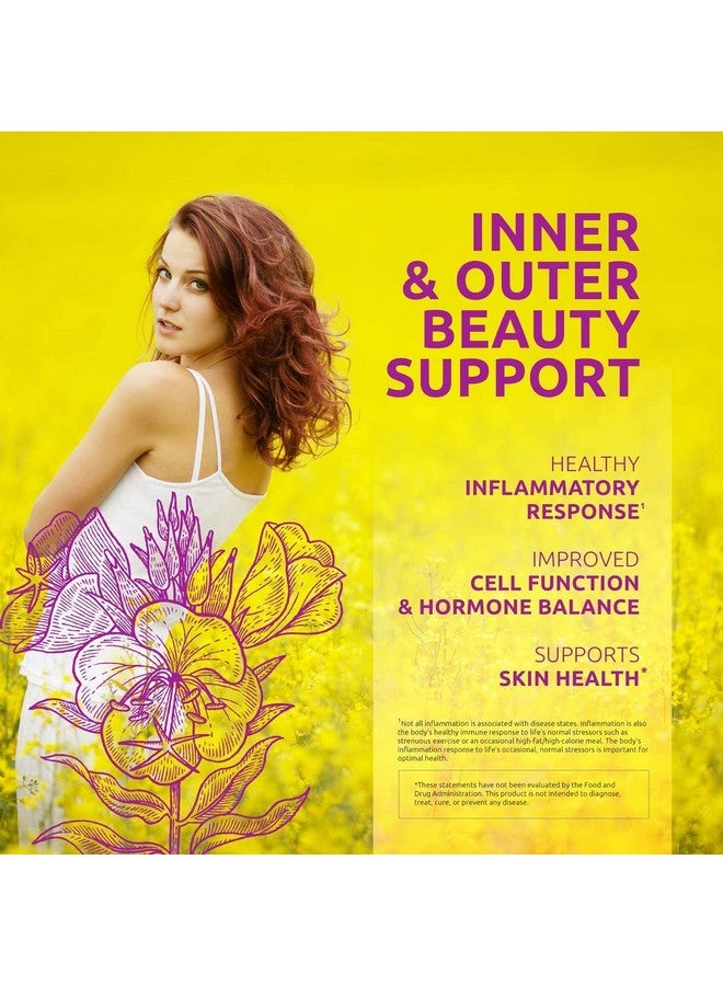 Source Naturals Evening Primrose Oil Hexane Free 1350Mg Gla Yield: 135 Mg Cold Pressed 60 Softgels - Image 5