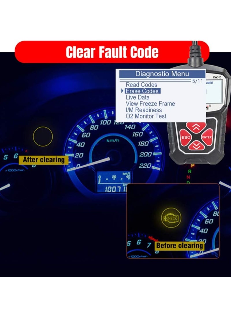 Konnwei Universal Car Scanner Professional Automotive Code Reader  - Image 2