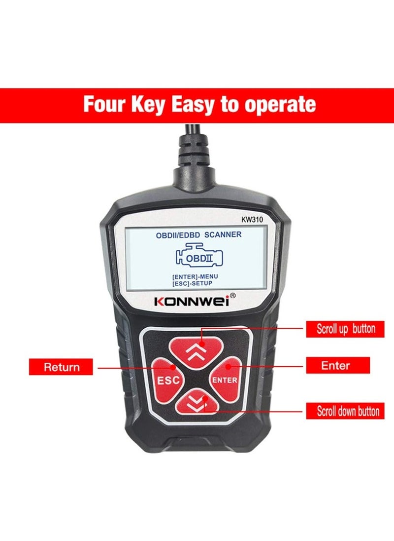 Konnwei Universal Car Scanner Professional Automotive Code Reader  - Image 4