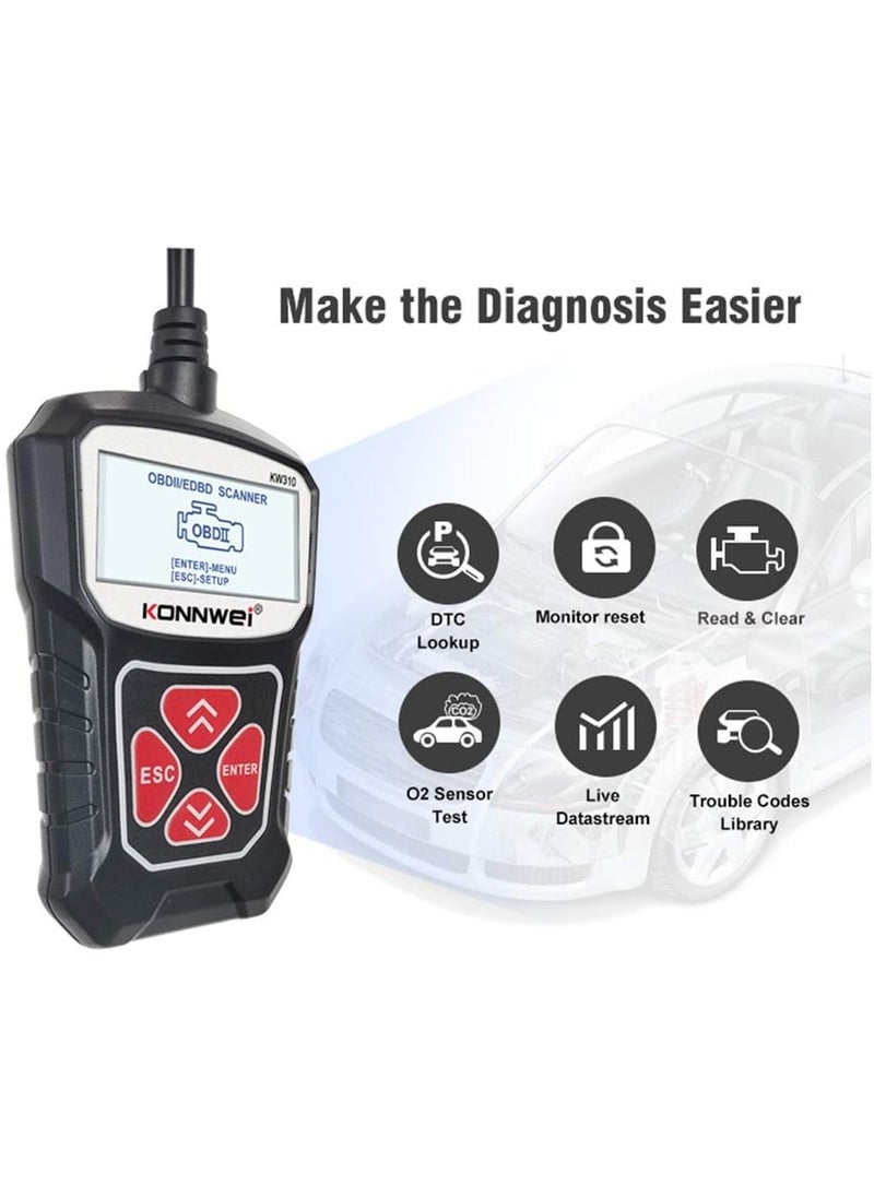 Konnwei Universal Car Scanner Professional Automotive Code Reader  - Image 5