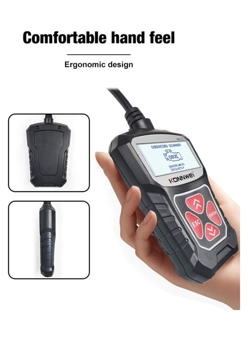 Konnwei - Universal Car Scanner Professional Automotive Code Reader - Image 1