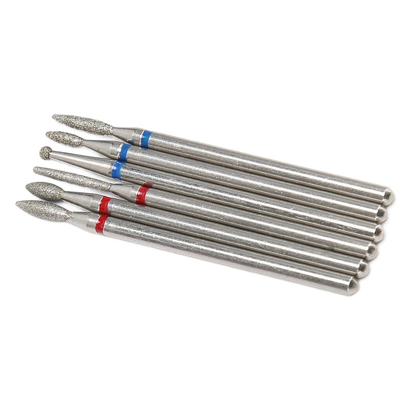 Broca Nails Acabamento Drill Bit for Nails Russian Cuticle Drill Bits for Manicure Broca Acabamento Mystical/Fantasy Bit 6pcs Tungsten Steel Cuticle Remover Set Nail - Image 4