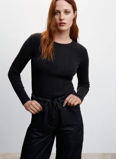 Crew Neck Knitted Sweater