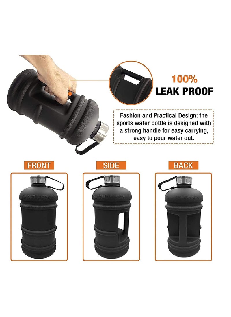 Generic - Large Gym Bottle 2.2 Litre Sports Water Jug BPA Free Quick Flow Cap Ideal for Training Hiking Outdoor Use - Image 1